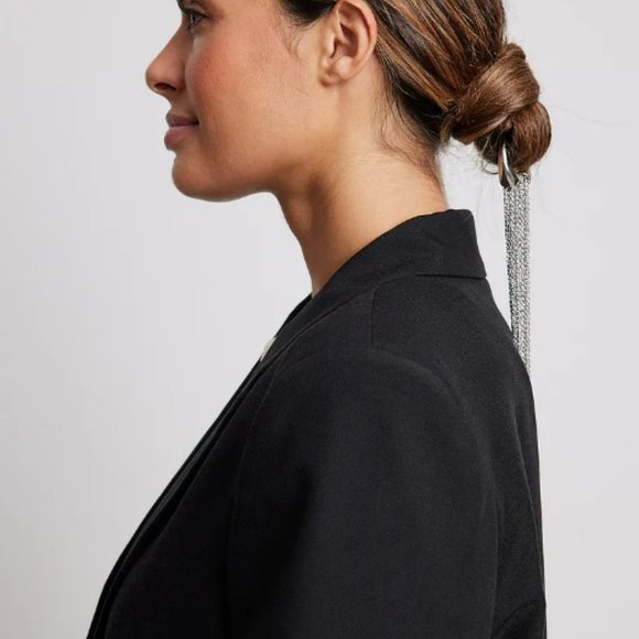 NWT Silver Chain Hair Jewelry - Picture 2 of 4